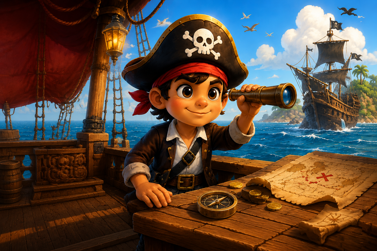 Le trésor du capitaine perdu